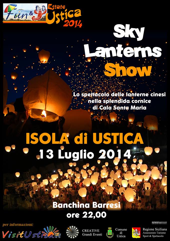 sky lantern show locandina