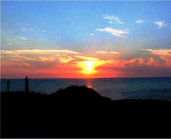 Ustica, tramonto